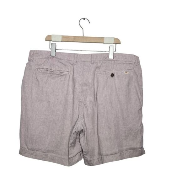Faherty Shorts Size 40 Men's Organic Cotton Linen Blend Shorts - Picture 3 of 6
